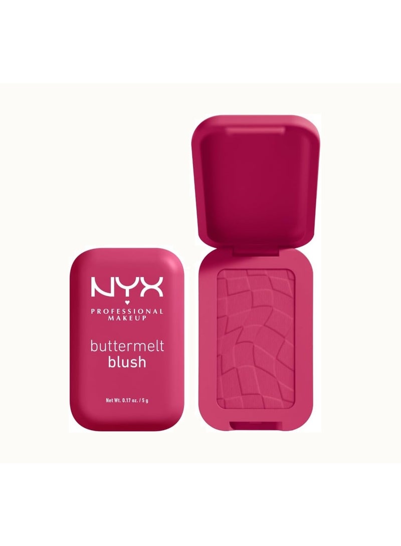 NYX PROFESSIONAL MAKEUP NYX Buttermelt Blush, 11 - Butta Than Before - Image 1